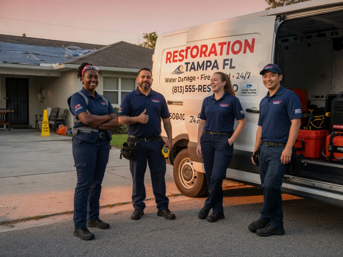 Water Damage Restoration company in North Webster, IN